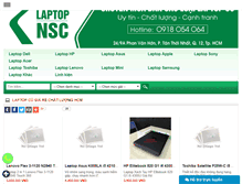 Tablet Screenshot of laptopnsc.vn